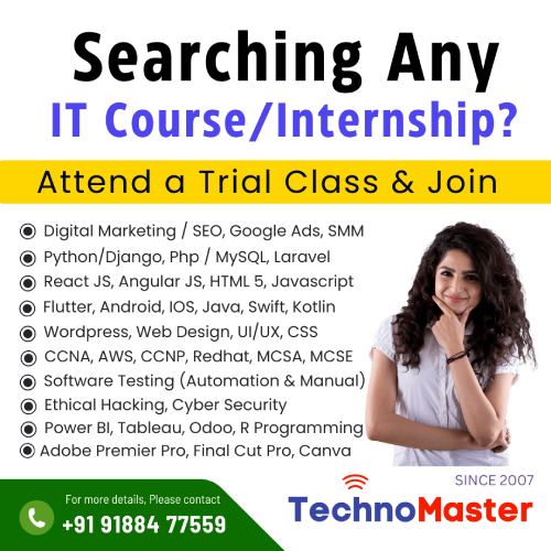 Free Training / Internship in Kerala