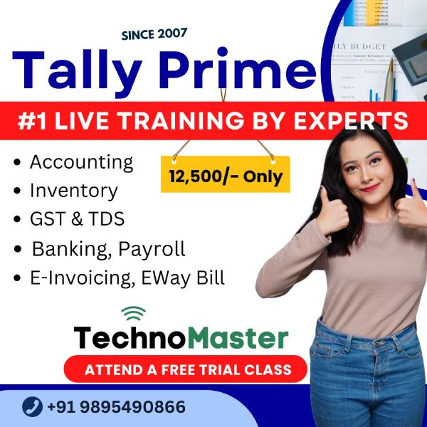 Tally Prime Online Training in Cochin