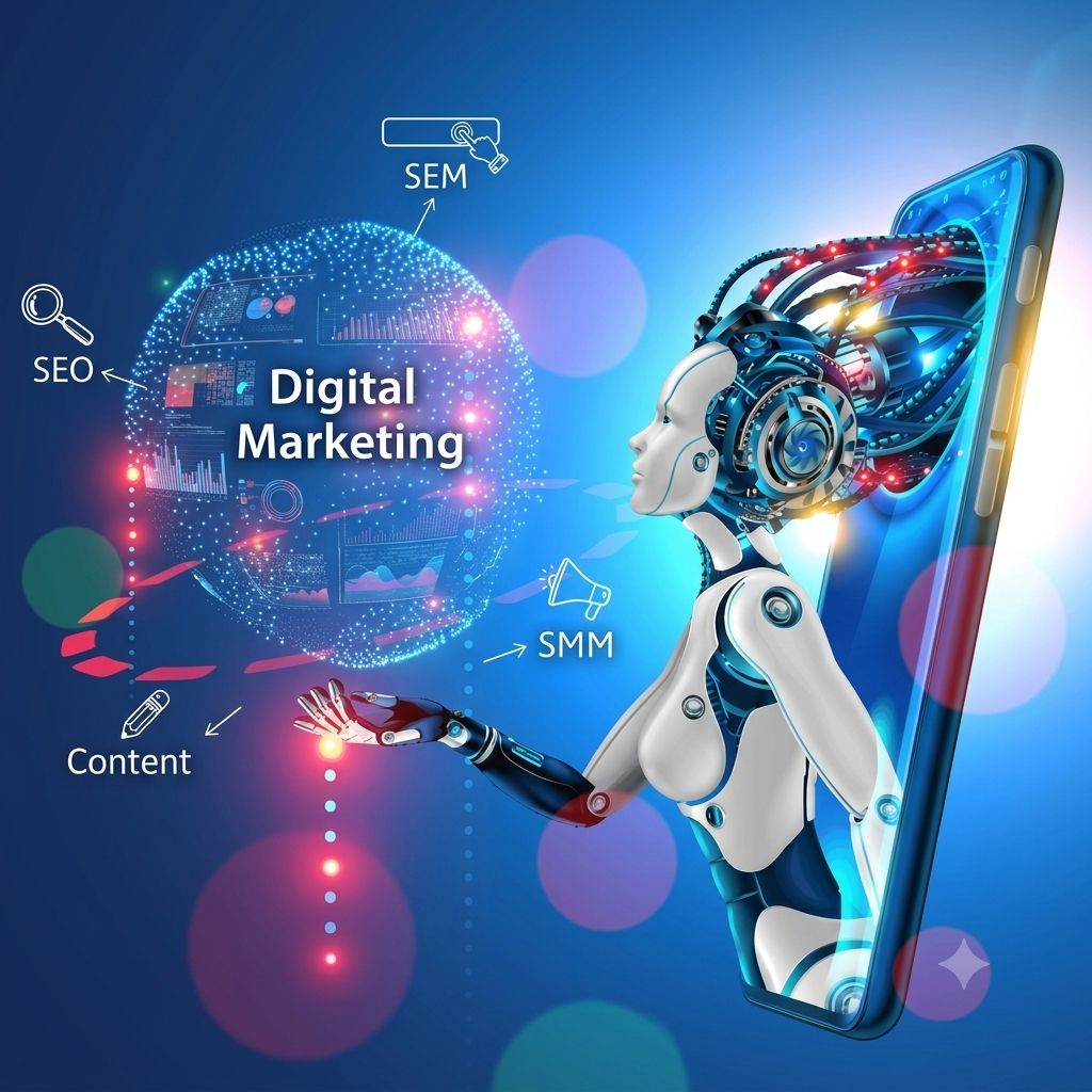 Discover the power of artificial intelligence in digital marketing with practical training at Nestso